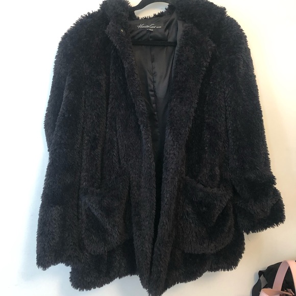 kenneth cole teddy coat - Picture 3 of 4